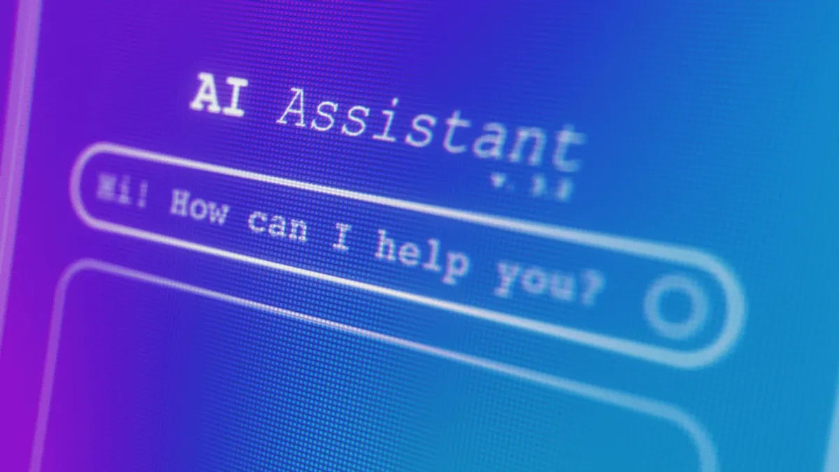Ai powered virtual assistant helping to assist customers with particular services, creating personalized offers, and helping with consumer engagement