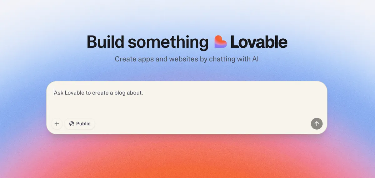 No-coding app Lovabl